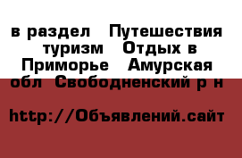  в раздел : Путешествия, туризм » Отдых в Приморье . Амурская обл.,Свободненский р-н